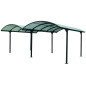Double Carport en Aluminium - 28,62 m² - Gris anthracite Double Carport en Aluminium - 28,62 m² - Gris anthracite