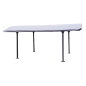 Bâche pour Carport ALUMINIUM - toit 1/2 rond - 300 x 485 cm - Gris anthracite Bâche pour Carport ALUMINIUM - toit 1/2 rond - 300 x 485 cm - Gris anthracite