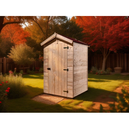 Abri WC - Toilettes sèches - 1.35 m2