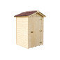 Abri de jardin - bois massif - 1.35 m2 Abri de jardin - bois massif - 1.35 m2