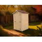 Abri de jardin - bois massif - 1.35 m2 Abri de jardin - bois massif - 1.35 m2