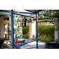Carport pour Barbecue/ Planchas - Gris Anthracite - 2,50x1,35x2,24 m Carport pour Barbecue/ Planchas - Gris Anthracite - 2,50x1,35x2,24 m