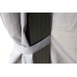 Tonnelle aluminium - Gris anthracite - 10,80m2 Tonnelle aluminium - Gris anthracite - 10,80m2