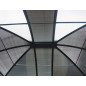 Tonnelle aluminium - Gris anthracite - 10,80m2 Tonnelle aluminium - Gris anthracite - 10,80m2