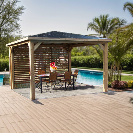 Pool house BLUETERM - 14.36 m2 - ventelles AU CHOIX