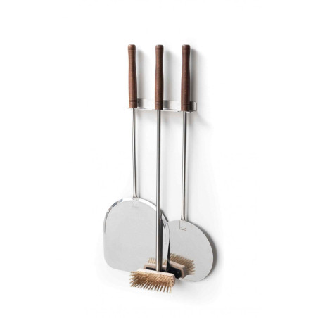 Kit ustensiles PIZZAIOLO four à pizza en inox - PALAZZETTI