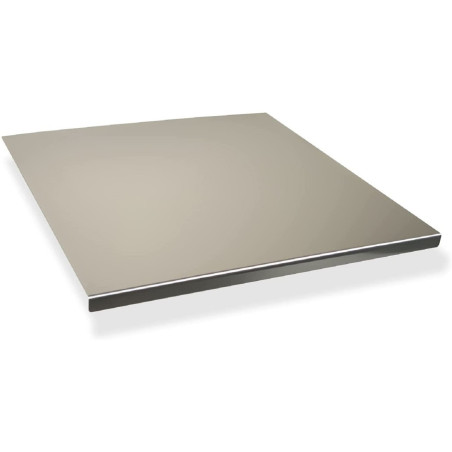 Planche à pétrir - inox -70x70 cm - pain/pizza - PALAZZETTI
