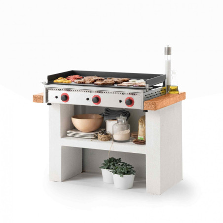 Support Plancha gaz INOX - PALAZZETTI - AU CHOIX