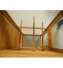 Volière en bois - 0.42 m2
