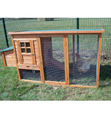 Poulailler standard teinté clair - 1.50 m2 - 3 à 4 poules