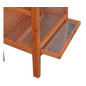Clapier en bois - sur pieds - 0.41 m2 Clapier en bois - sur pieds - 0.41 m2