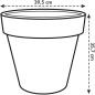 Pure Round Grass - Ø 39 - Vert Sportif