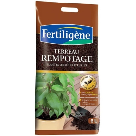 Terreau de rempotage - 6L