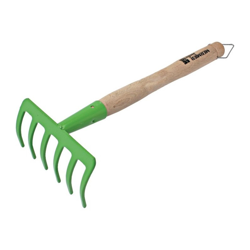 Râteau 6 dents - 27 cm - VERT