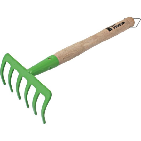 Râteau 6 dents - 27 cm - VERT