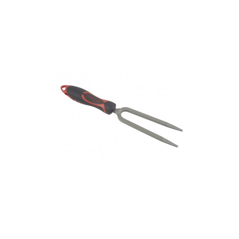 Sarcleuse à main - 2 dents - 30cm - Rouge/Vert Sarcleuse à main - 2 dents - 30cm - Rouge/Vert