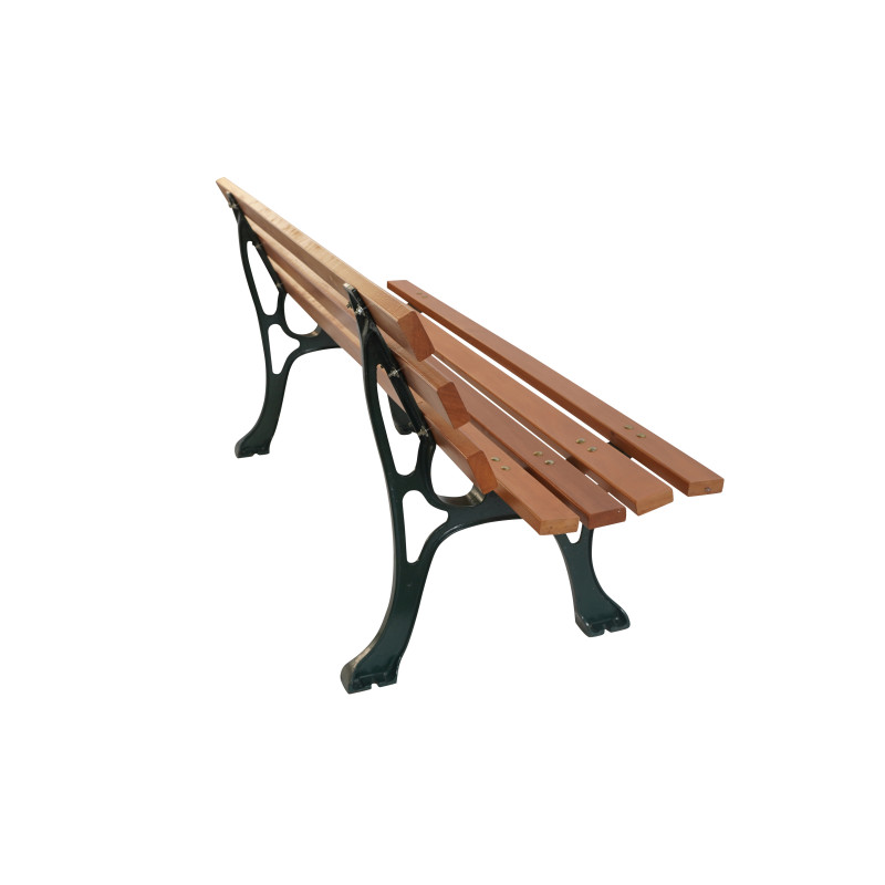 Banc de jardin - Bois et Fonte - "Bretagne" - 130 cm - Couleur Au Choix Banc de jardin - Bois et Fonte - "Bretagne" - 130 cm - Couleur Au Choix