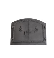 Porte four à bois - Fonte -"Alsace"
