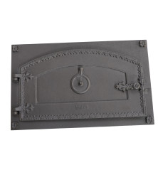 Porte four à bois - Fonte -"Bourgogne"