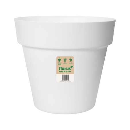 Paris - Pot de fleurs - Ø35 - Blanc - Soucoupe en option