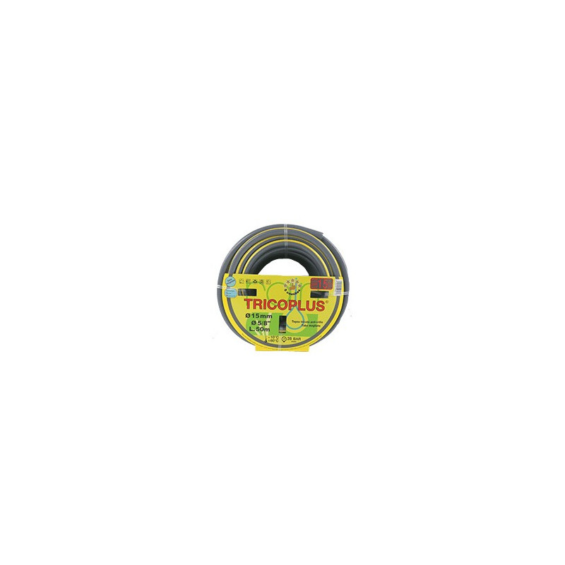 Tuyau d'arrosage Tricoplus - 5 couches - Ø15mm - 50m Tuyau d'arrosage Tricoplus - 5 couches - Ø15mm - 50m