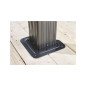 Abri barbecue Messina - aluminium/acier - 3,91m² Abri barbecue Messina - aluminium/acier - 3,91m²