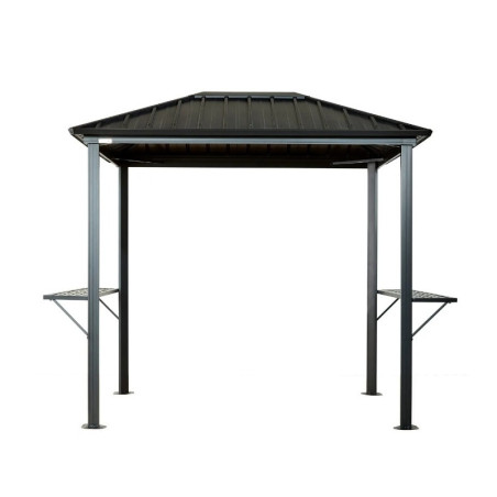 Abri barbecue Dakota - métal - 3,78m²