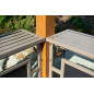 Abri barbecue Maui - aluminium/acier - 158 x 249 x 278 cm Abri barbecue Maui - aluminium/acier - 158 x 249 x 278 cm