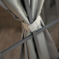 Rideaux occultants - pour pergolas Savino - 15.35m² - Anthracite Rideaux occultants - pour pergolas Savino - 15.35m² - Anthracite