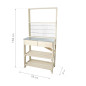Table de plantation - 158cm - Bois naturel Table de plantation - 158cm - Bois naturel