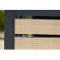 Cache poubelle extérieur - métal - Bois - Nombre de boxes au choix Cache poubelle extérieur - métal - Bois - Nombre de boxes au choix