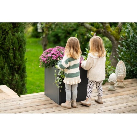 Jardinière Talus - métal - Anthracite - Dimensions au choix