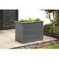 Jardinière Primus - métal - Anthracite - Anti escargots - Dimensions au choix Jardinière Primus - métal - Anthracite - Anti escargots - Dimensions au choix