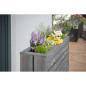Jardinière - Bois - Gris clair - Modèles au choix Jardinière - Bois - Gris clair - Modèles au choix