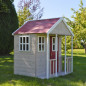 Cabane pour enfants - Fox - Naturel/Rouge Cabane pour enfants - Fox - Naturel/Rouge