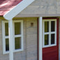 Cabane pour enfants - Fox - Naturel/Rouge Cabane pour enfants - Fox - Naturel/Rouge