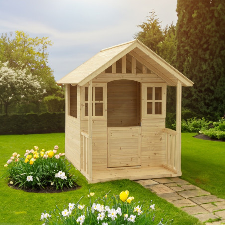 Cabane pour enfants - Villa - Bois Naturel