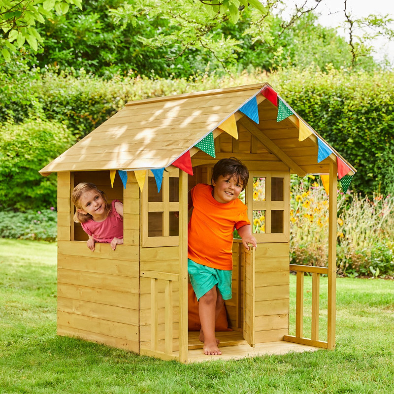 Cabane pour enfants - Villa - Bois Naturel Cabane pour enfants - Villa - Bois Naturel