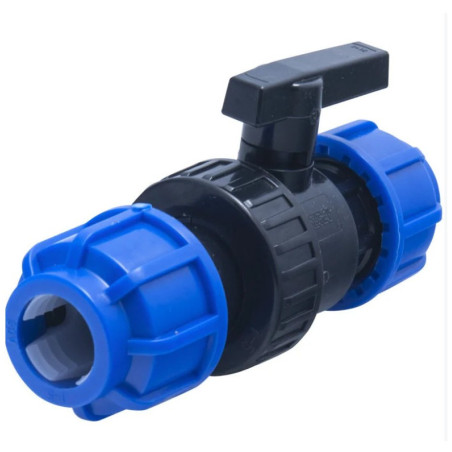 VANNE PVC pour tube PE