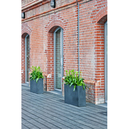"Natural" - Pot Jort Slim - Noir - Dimensions au choix