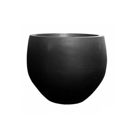 "Natural" - Pot Jumbo Orb - Noir - Dimensions au choix