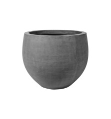 "Natural" - Pot Jumbo Orb - Gris - Dimensions au choix