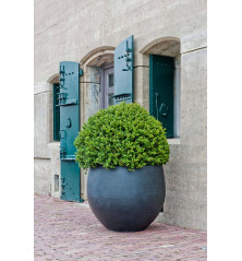 "Natural" - Pot Jumbo Orb - Gris - Dimensions au choix