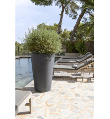 "Natural" - Pot Belle - Gris - Dimensions au choix
