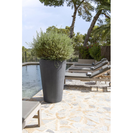 "Natural" - Pot Belle - Gris - Dimensions au choix