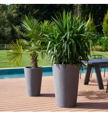 "Natural" - Pot Belle - Gris - Dimensions au choix