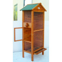 Cage en bois pour 3 à 4 oiseaux