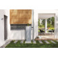 Récupérateur d'eau "2 en 1" Stone 350 L, coloris Silver + bac à fleurs Récupérateur d'eau "2 en 1" Stone 350 L, coloris Silver + bac à fleurs
