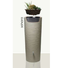 Récupérateur eau 2 en 1 NATURA SAHARA 350L+bac à plantes