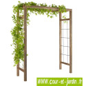 Pergola de jardin en bois IKEBANA avec ou sans supports